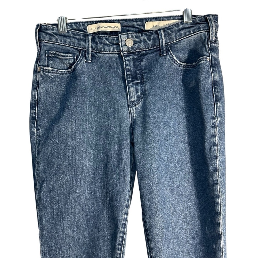 Pilcro and the Letterpress Serif Dark Wash Denim Jeans Sz 27 - Picture 3 of 16